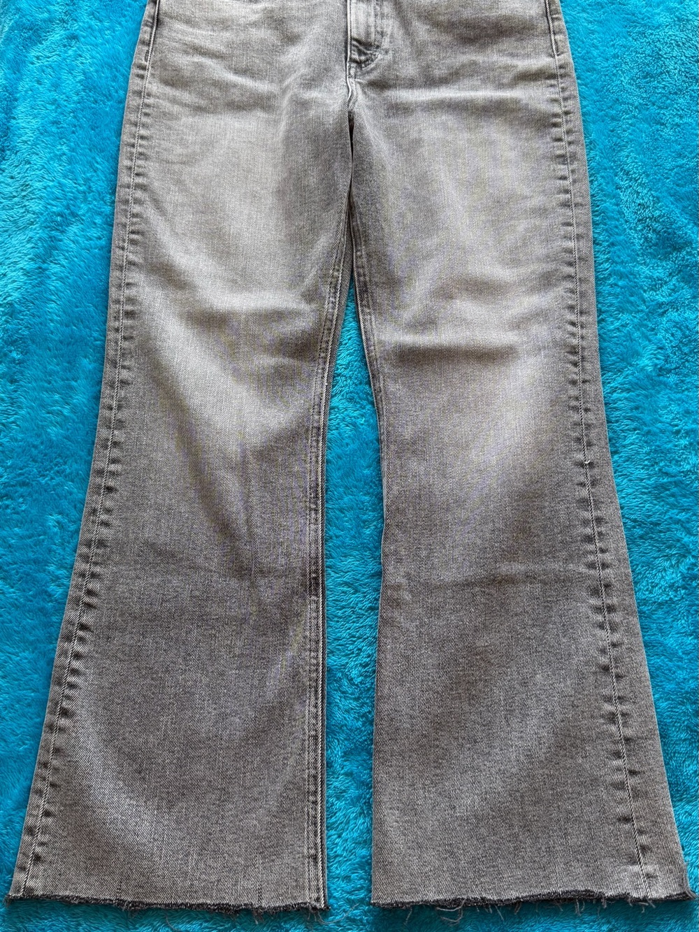 rag & bone Women's Light Gray Vintage-Style Jeans